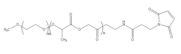mPEG-PLGA-MAL