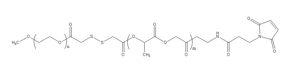 mPEG-SS-PLGA-MAL