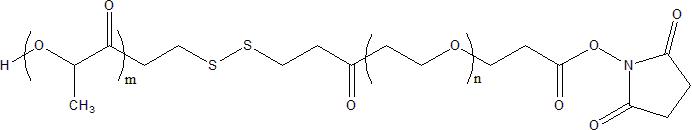 PLA-SS-PEG-NHS
