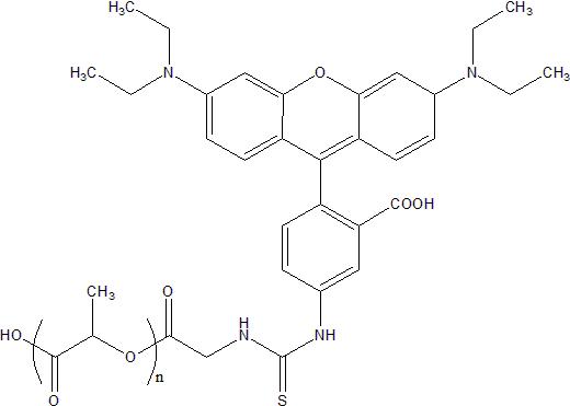 PLA-Rhodamine B