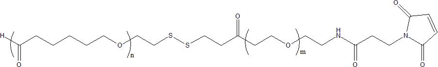 PCL-SS-PEG-MAL