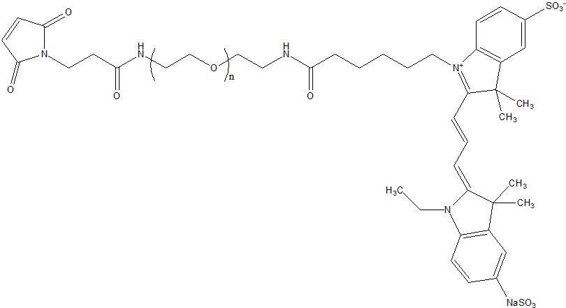 Sulfo-CY3-PEG-MAL