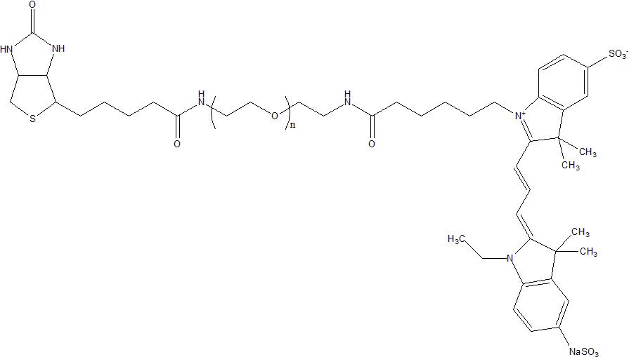 Sulfo-CY3-PEG-Biotin