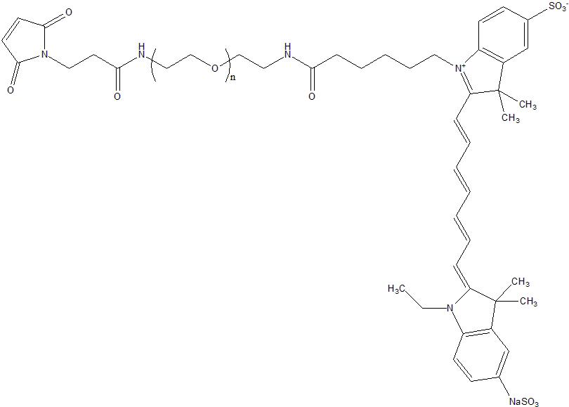 Sulfo-CY7-PEG-MAL