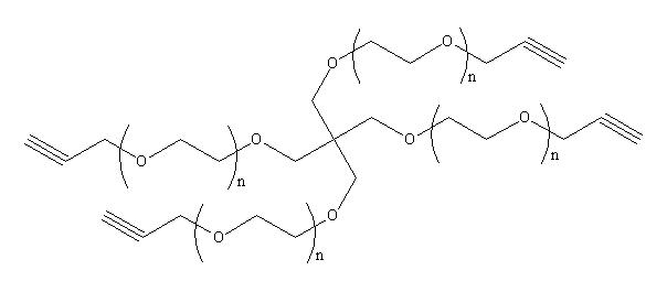 4 Arm PEG Alkyne