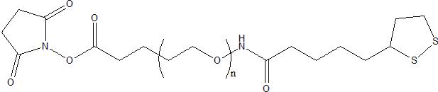 Lipoic acid-PEG-NHS