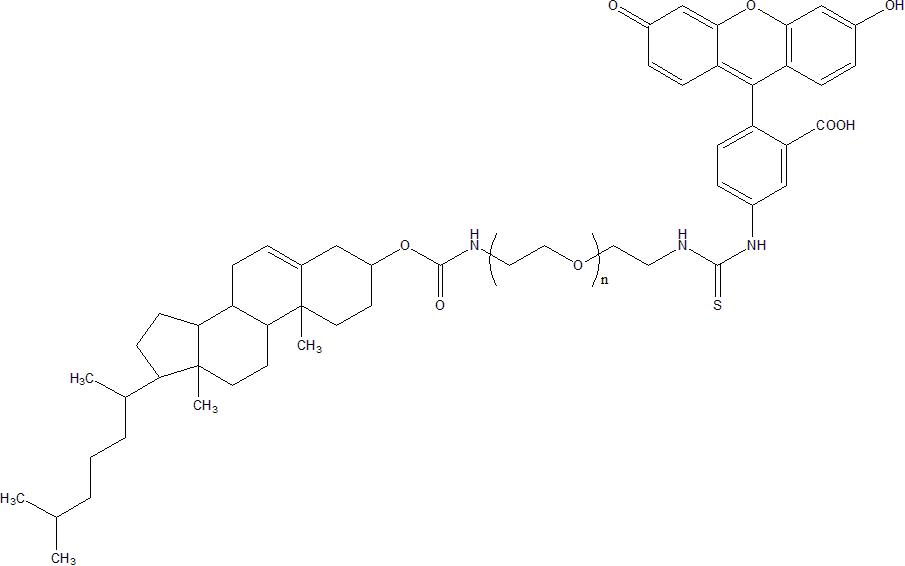 Cholesterol-PEG-FITC