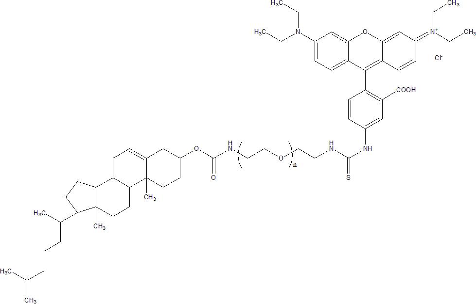 Cholesterol-PEG-RB