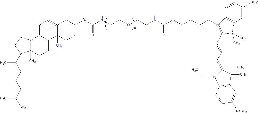 Cholesterol-PEG-CY3