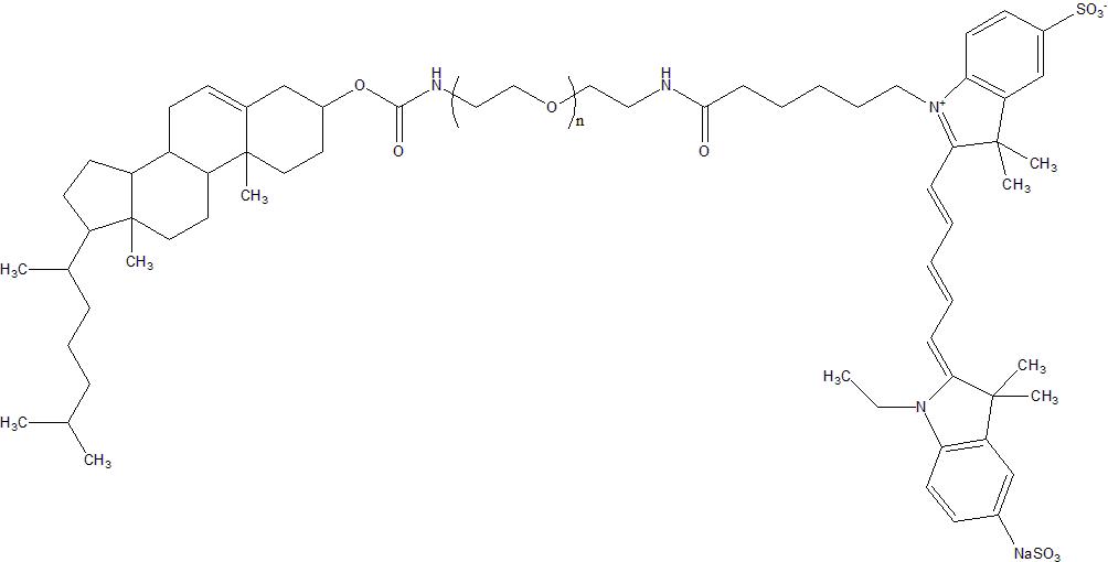 Cholesterol-PEG-CY5