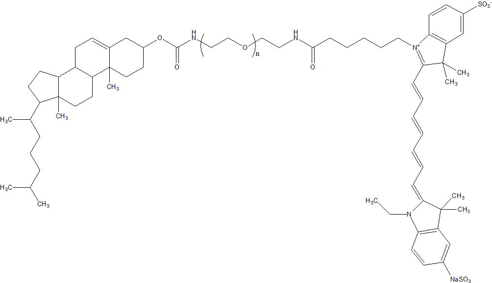 Cholesterol-PEG-CY7