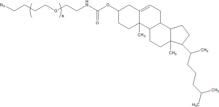 Cholesterol-PEG-N3 