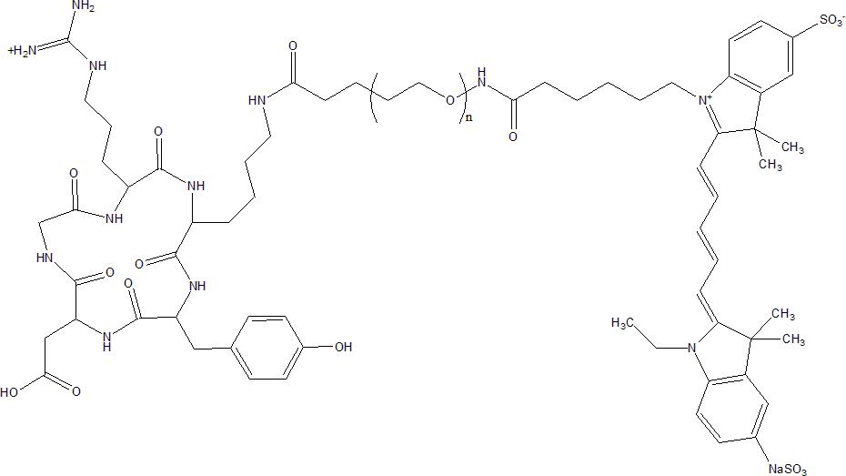 cRGD-PEG-CY5