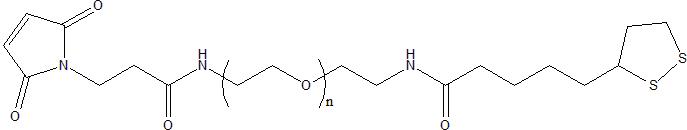 lipoic acid-PEG-MAL