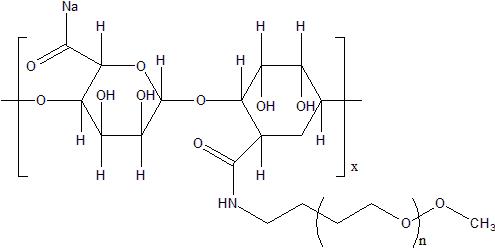 mPEG-alginate