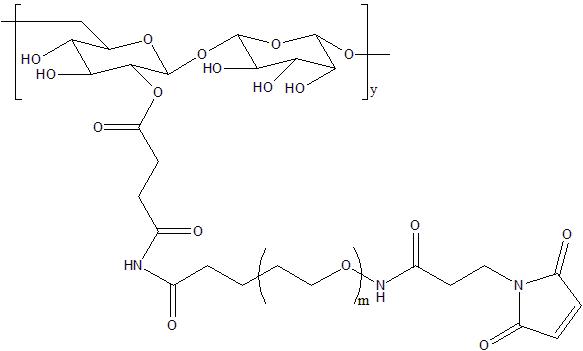 Dextran-PEG-MAL