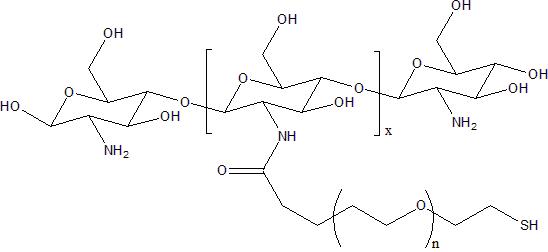 Chitosan-PEG-SH