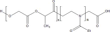 PLGA-PEOz-COOH