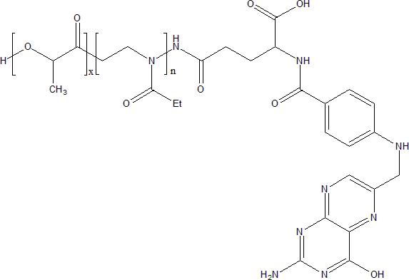 PLA-PEOz-Folate