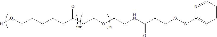 PCL-PEG-OPSS