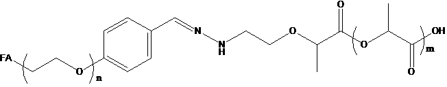 PLA-Hyd-PEG-Folate