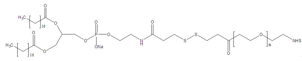 DSPE-SS-PEG-NHS