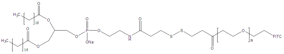 DSPE-SS-PEG-FITC