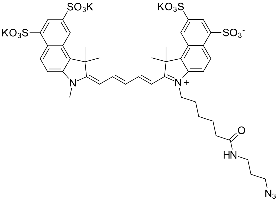 Sulfo Cyanine5.5 azide