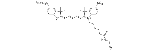 Sulfo Cyanine5 alkyne 