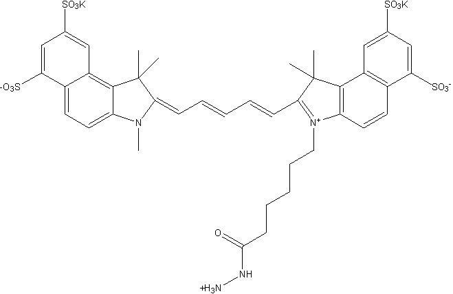 Sulfo Cyanine5.5 hydrazide