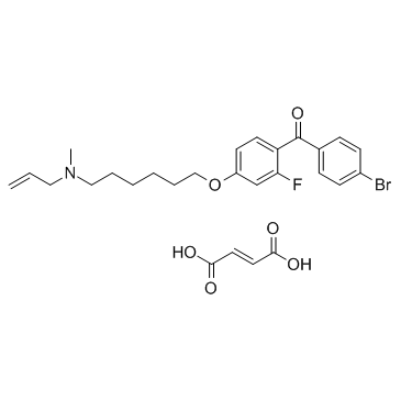 Ro 48-8071 fumarate    CAS:89197-69-1