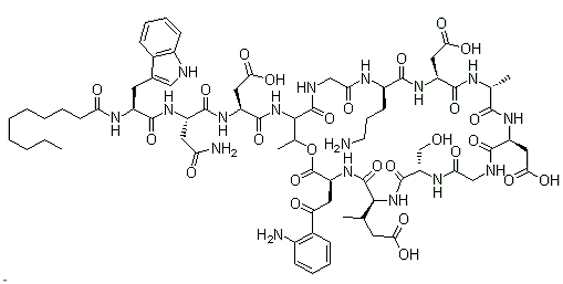 Daptomycin     CAS:103060-53-3