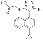 Lesinurad    CAS： 878672-00-5 