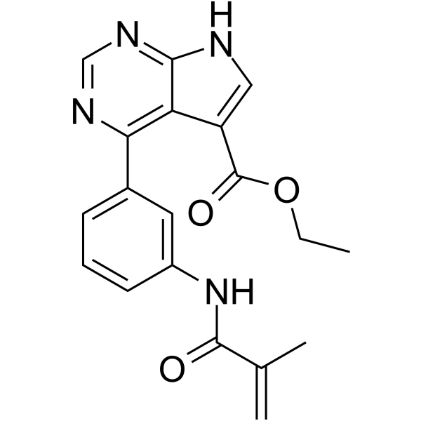 JAK3-IN-6  CAS：1443235-95-7