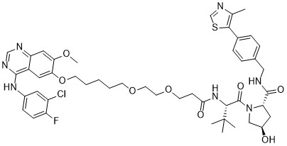 NTN21277（Gefitinib-based PROTAC 3）    CAS：2230821-27-7 