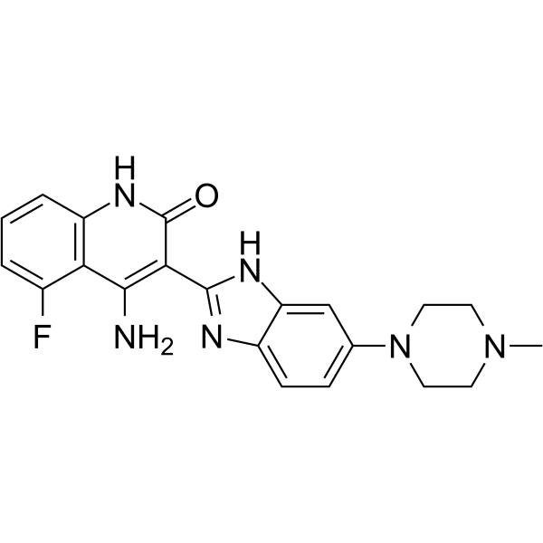 Dovitinib (TKI-258)    CAS:405169-16-6