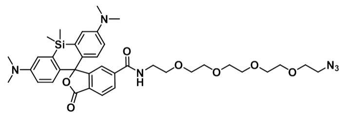 SiR-PEG4-azide