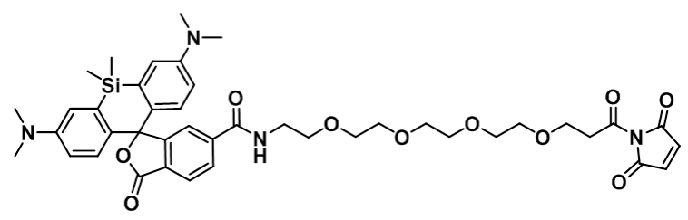 SiR-PEG4-NHS ester