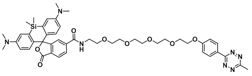 SiR-PEG4-Me-tetrazine