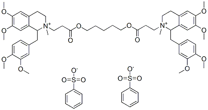 Atracurium Besylate   CAS:64228-81-5 