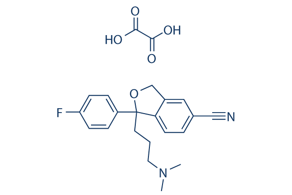 Escitalopram oxalate    CAS:219861-08-2 