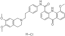 Elacridar HCl      CAS:143851-98-3 