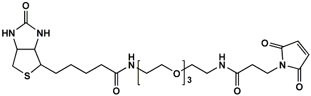 Biotin-PEG3-NH-Mal,cas:1431618-70-0 