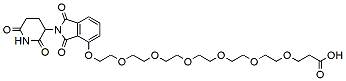 Thalidomide-O-PEG6-Acid 