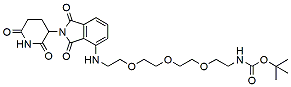 Pomalidomide-PEG3-NH-Boc 