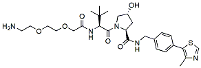 (S, R, S)-AHPC-PEG2-amine hydrochloride salt 