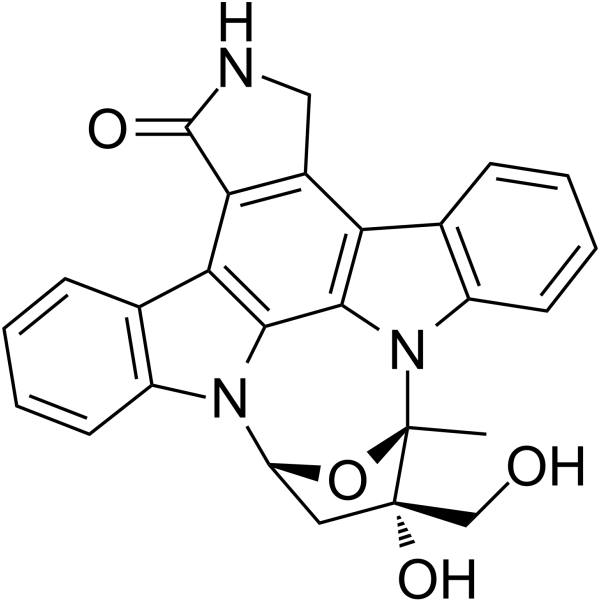 Lestaurtinib    CAS：111358-88-4