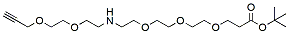N-(Propargyl-PEG2)-N-bis(PEG3-t-butyl ester) 