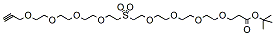 Propargyl-PEG4-Sulfone-PEG4-t-butyl ester,CAS:2055024-43-4