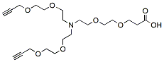 N-(Acid-PEG2)-N-bis(PEG2-propargyl),Cas:2100306-49-6